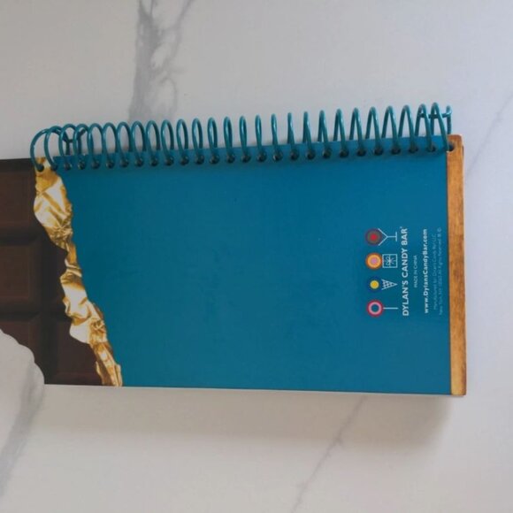 DYLAN'S CANDY BAR Lined Spiral Chocolate Bar Notebook Journal 10.5 X 4.5 - Picture 6 of 6